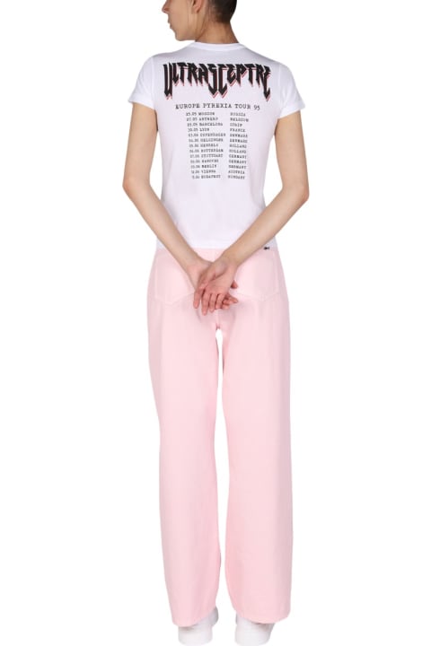 Raf Simons Topwear for Women Raf Simons Logo Print T-shirt