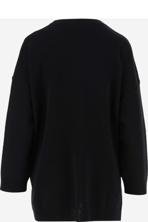 Valentino for Women Valentino Wool Sweater With Bow Detail