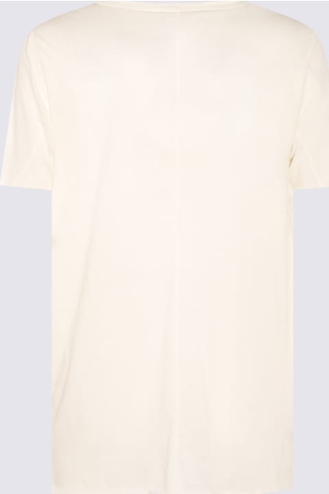 Thom Krom Topwear for Men Thom Krom Cream Cotton T-shirt