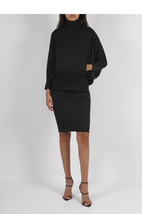 Saint Laurent Clothing for Women Saint Laurent Wool Dress
