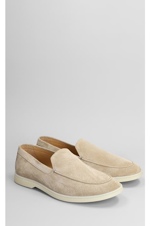 メンズ Henderson Baraccoのシューズ Henderson Baracco Loafers In Beige Suede