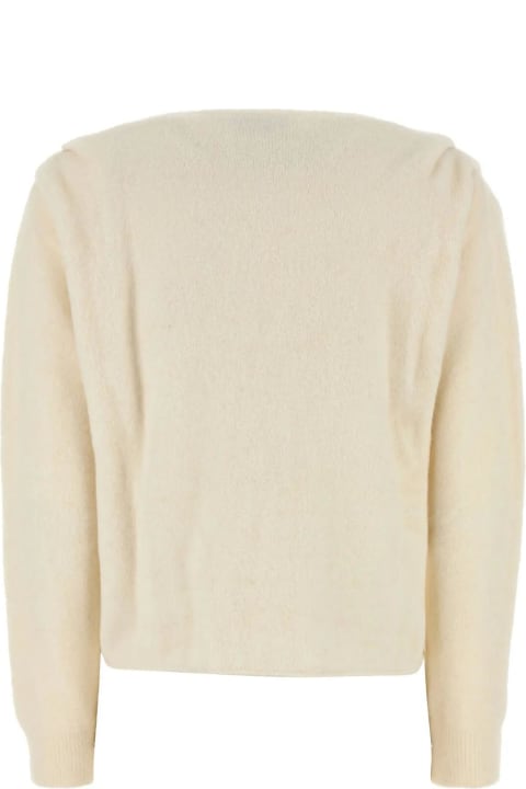 Giuseppe di Morabito for Women Giuseppe di Morabito Ivory Stretch Alpaca Blend Cardigan