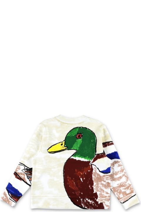 ملابس علوية لـ أولاد Burberry Kid - Duck Sweatshirt