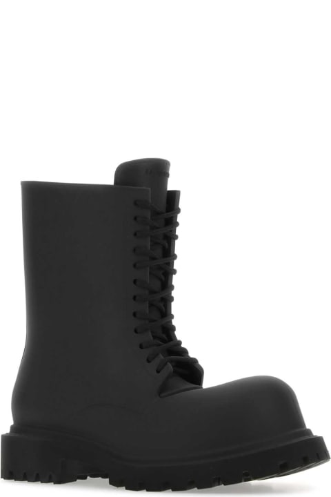 Shoes for Men Balenciaga Black Eva Steroid Boots