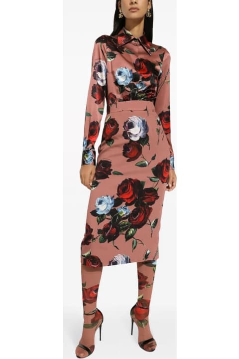 Skirts for Women Dolce & Gabbana Gonna St Rose Vintage