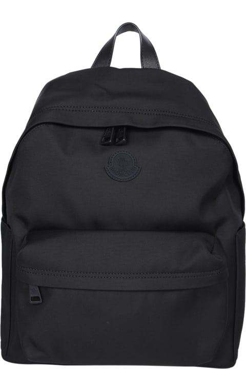 Moncler Backpacks for Men Moncler Black New Pierrick Backpack
