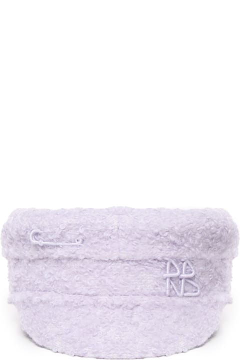 Homeware Ruslan Baginskiy Monogram-embellished Baker Boy Hat