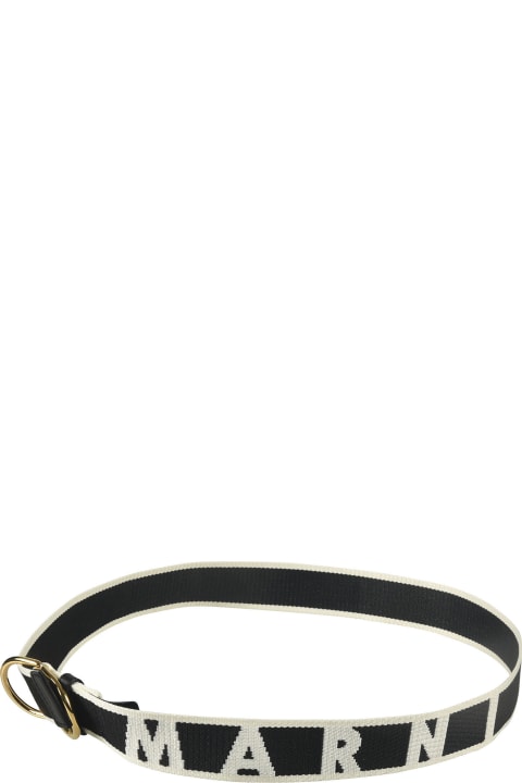 Belts for Women Marni Logo Detail Belt