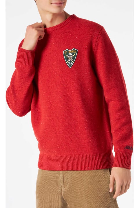 MC2 Saint Barth for Men MC2 Saint Barth Man Red Sweater