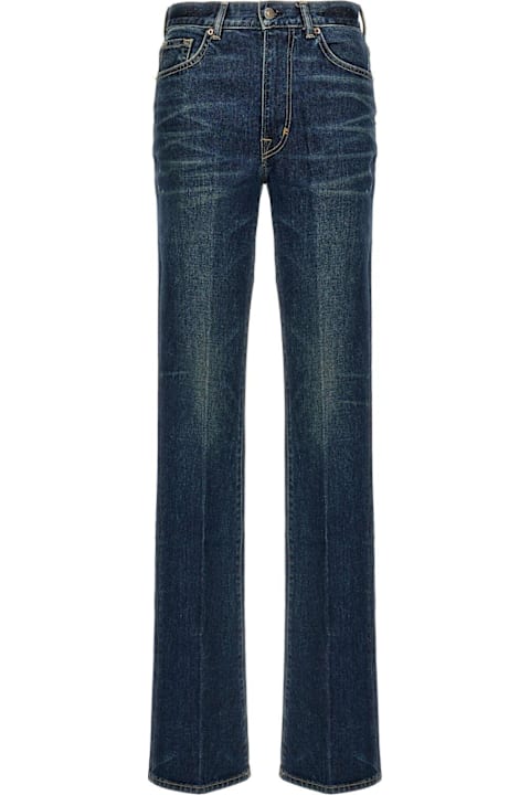 Tom Ford for Women Tom Ford Stretch Raw Denim Flared Jeans