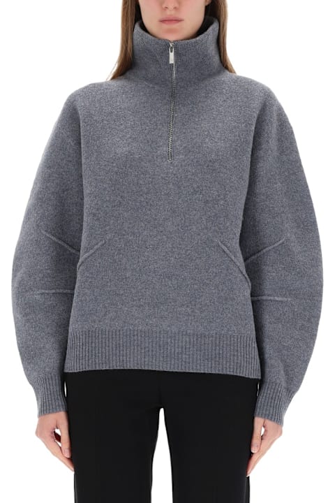 Helmut Lang لـ Kids Helmut Lang Zippered "apex" Jersey