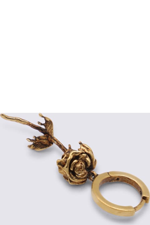 Earrings for Women Alexander McQueen Gold Tone Metal Earrings