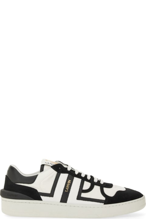 أدوات منزلية Lanvin Logo Printed Lace-up Sneakers