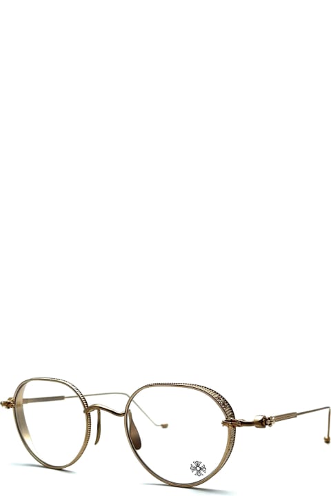 Chrome Hearts Accessories for Men Chrome Hearts Vagasoreass - Gold Rx Glasses