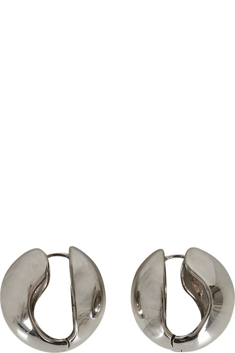 Coperni for Women Coperni Metallic Snap Earrings