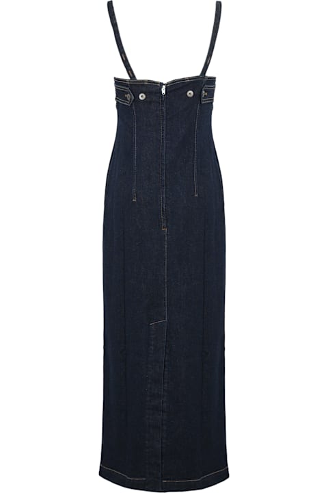 Weekend Max Mara Dresses for Women Weekend Max Mara Slim Denim Bustier Dress