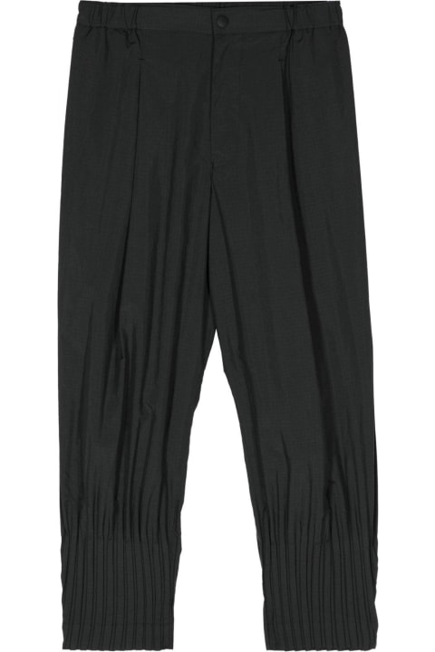Homme Plissé Issey Miyake Pants for Men Homme Plissé Issey Miyake Cascade Capri Pants