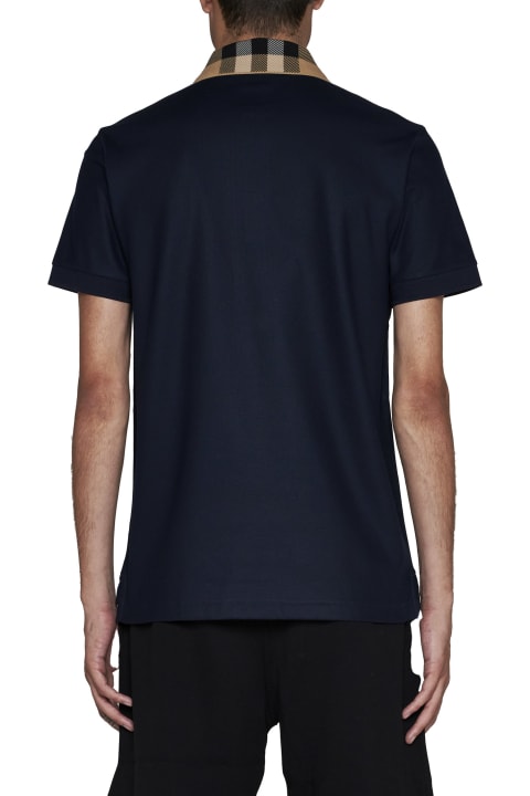 Burberry Midnight Blue Piquet Polo Shirt | italist