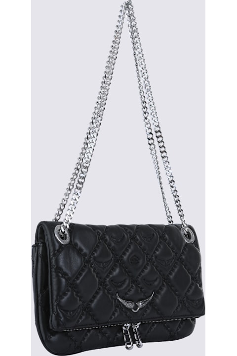 Zadig 
Voltaire Black Leather Rock Ii Shoulder Bag