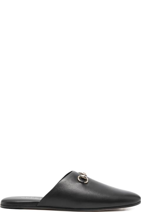 Gucci Leather Slippers