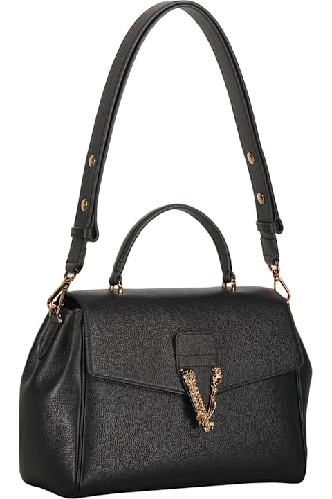 Homeware Versace Leather Crossbody Bag