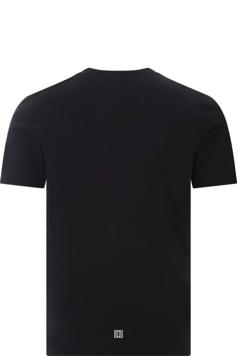 Topwear for Men Givenchy Givenchy 1952 Slim T-shirt In Black Cotton