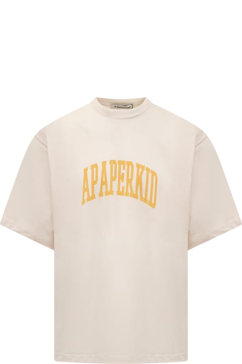 ウィメンズ A Paper Kidのトップス A Paper Kid T-shirt With Logo