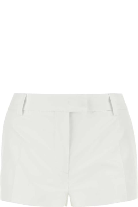 Pants & Shorts for Women Valentino Garavani Valentino Mid-rise Tailored Shorts