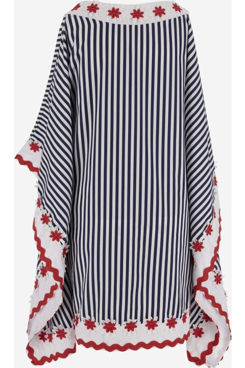 Fashion for Women Flora Sardalos Striped Cotton Dress