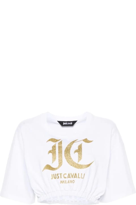 أدوات منزلية Just Cavalli Just Cavalli White Short Sleeves T-shirt