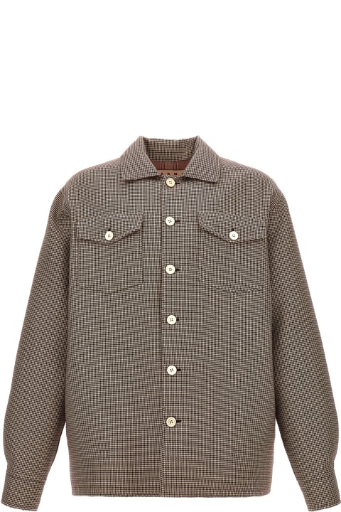 Marni Coats & Jackets for Men Marni Houndstooth Jacket