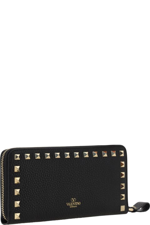 آخر صيحات الموضة من السيدات Valentino Garavani Valentino Garavani Rockstud Flap French Wallet