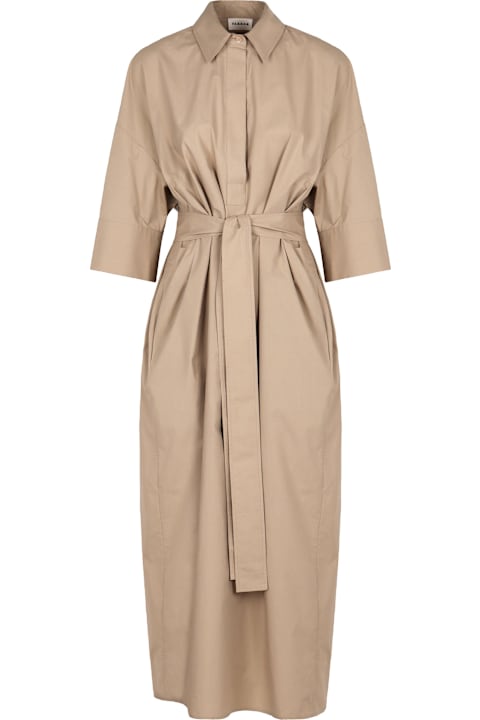 Parosh for Men Parosh Belted Cotton Dress