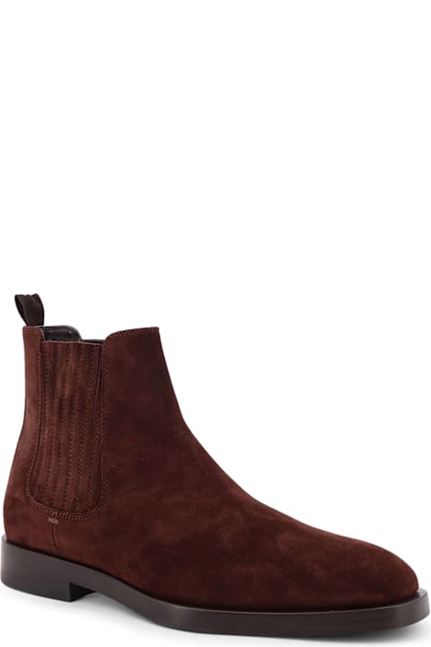 Homeware Brunello Cucinelli Chelsea Boot Suede Ankle Boots