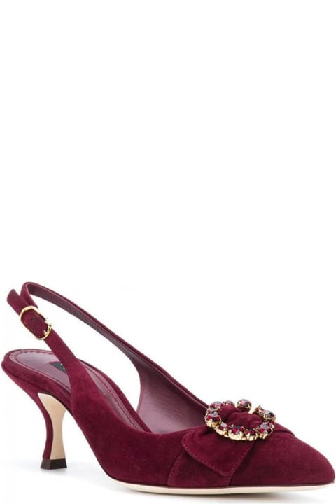 Dolce & Gabbana High-Heeled Shoes for Women Dolce & Gabbana Bellucci Suede Pumps