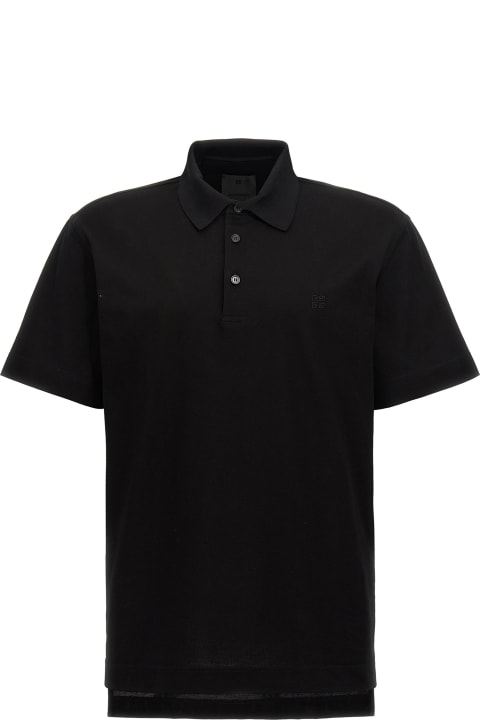 Givenchy Topwear for Men Givenchy Logo Embroidery Polo Shirt