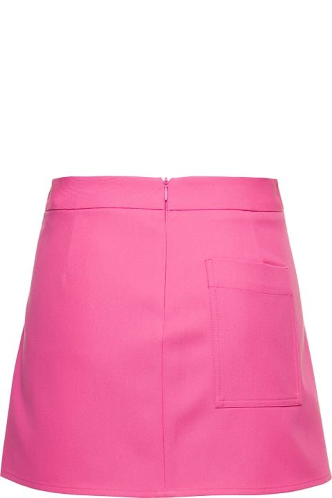 Suit Mini Track Skirt