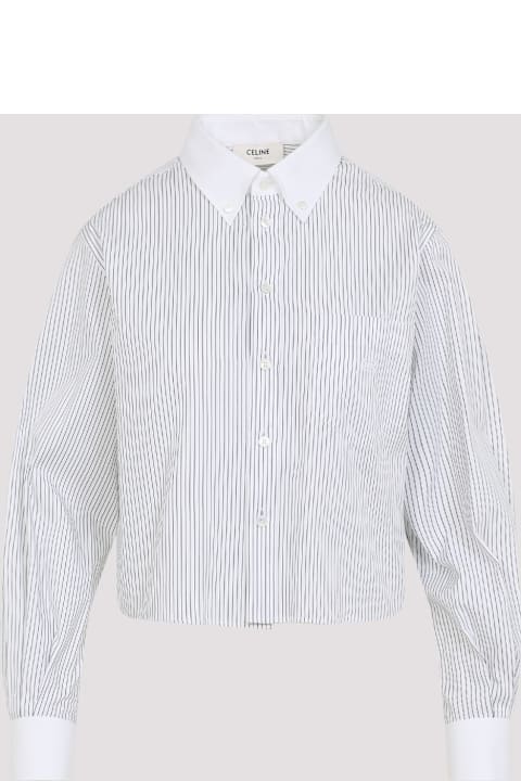 Celine Cropped Shirt