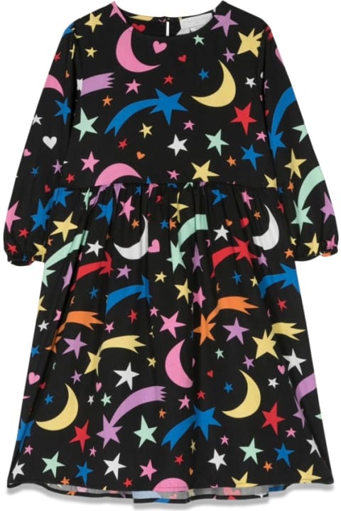 Fashion for Baby Girls Stella McCartney Kids M/l Dress Moon And Stars