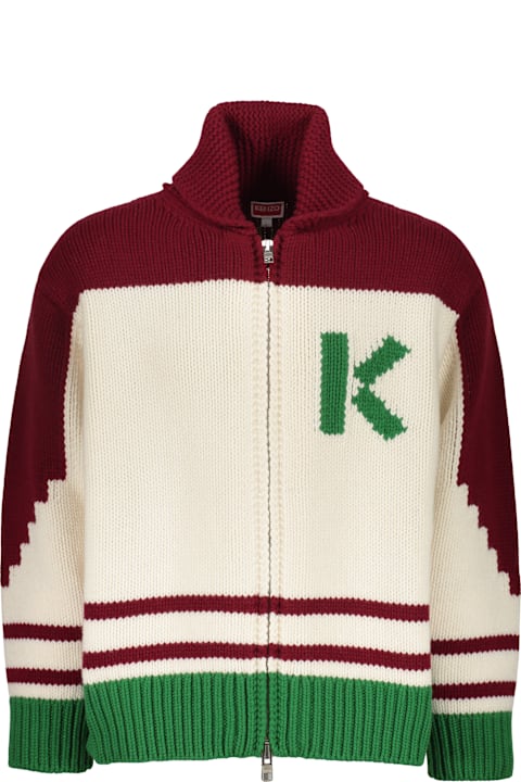 أدوات منزلية Kenzo Jacquard Knit Cardigan