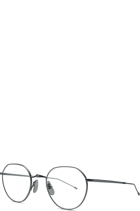 メンズ Thom Browneのアイウェア Thom Browne Round - Gold Rx Glasses