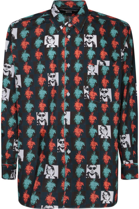 Comme des Garçons Shirt for Men Comme des Garçons Shirt Andy Green/multicolor Shirt