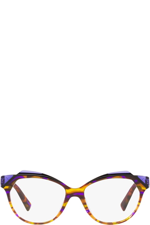 A03153 Dune Yellow Violet Black Violet Glasses