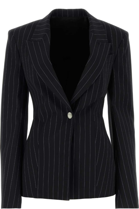 The Attico Coats & Jackets for Women The Attico Embroidered Twill Blazer