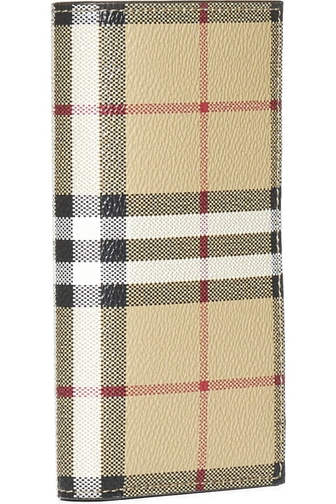 Burberry for Women Burberry Check Pattern Zip-up Wallet