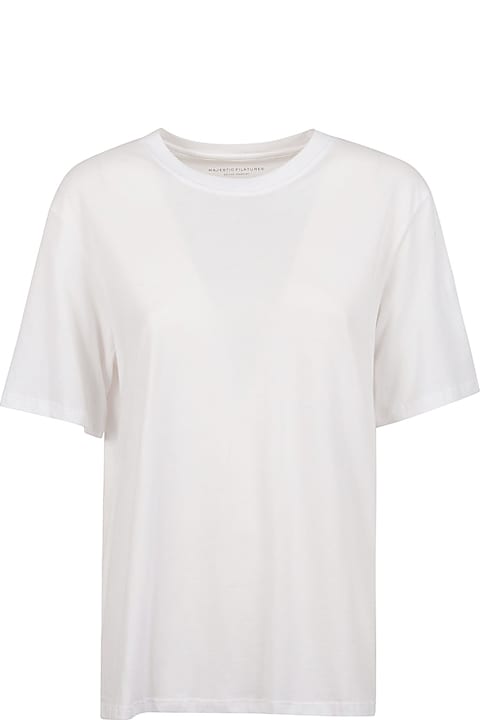 Majestic Filatures for Men Majestic Filatures Cotton Crewneck Top