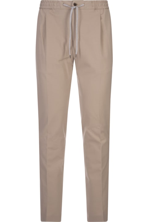 PT01 Pants for Men PT01 Sand Soft Fit Trousers
