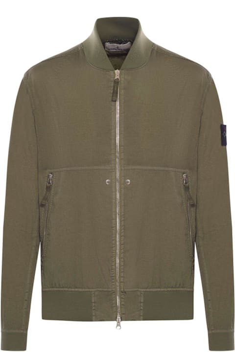 Stone Island for Women Stone Island Logo-patch Zipped Jacket