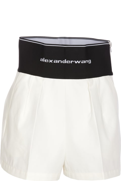 Fashion for Women Alexander Wang Safari Logo Shorts