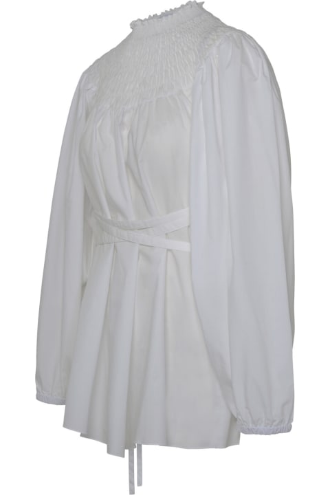 Patou for Women Patou White Organic Cotton Tunic